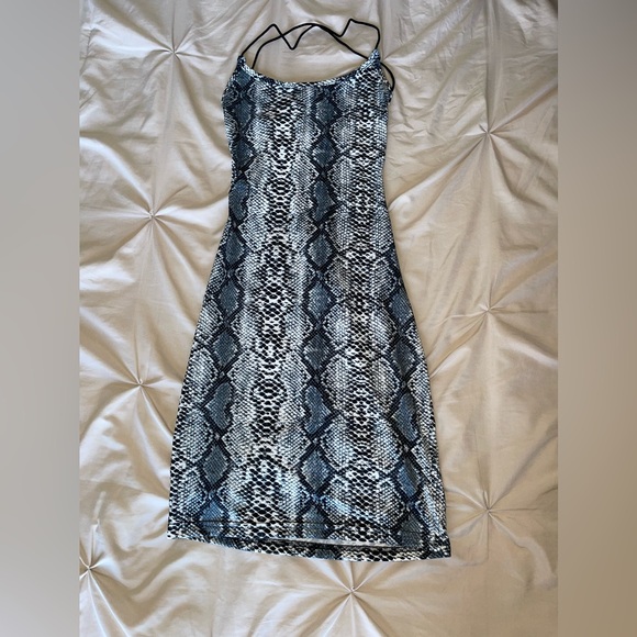 Laced Back Bodycon Dress - Picture 1 of 1